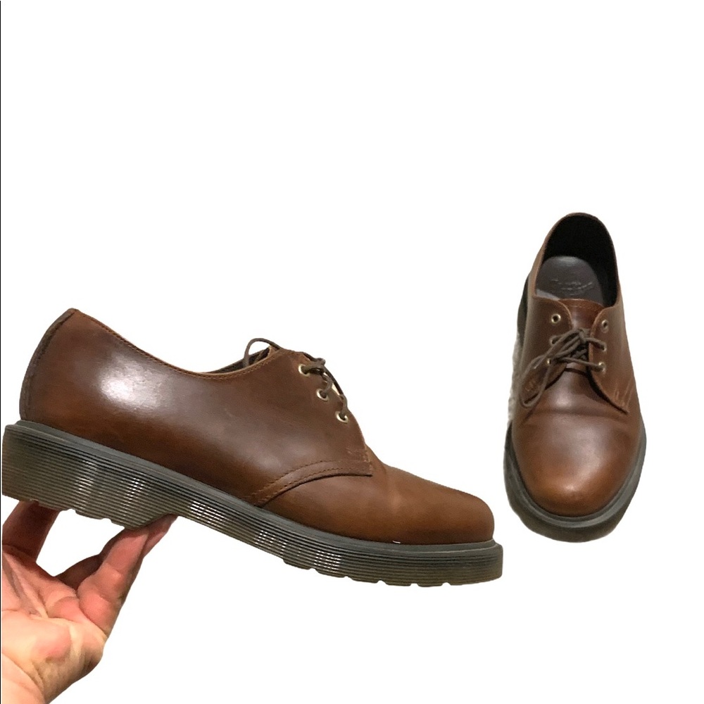 Dr Martens Brown Leather Oxfords Size 7L